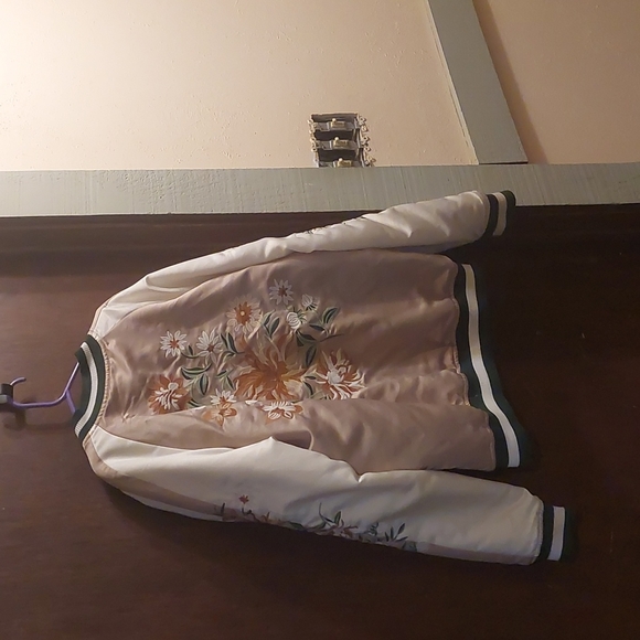 Silk bomber jacket - Picture 2 of 5